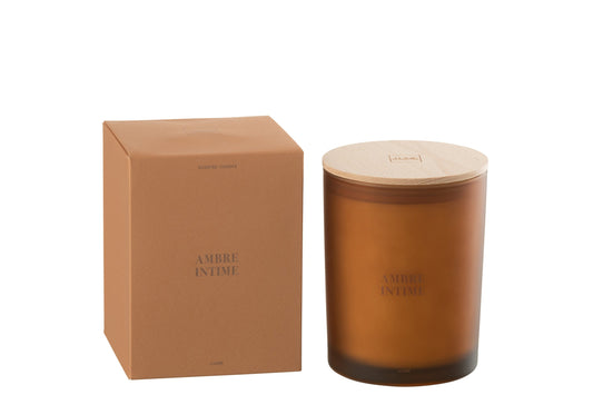 Geurkaars Accords Essentiels Ambre Intime-52h