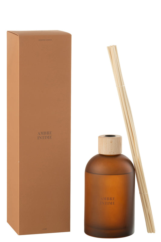 Geurstokjes Accords Essentiels Ambre Intime-550ml