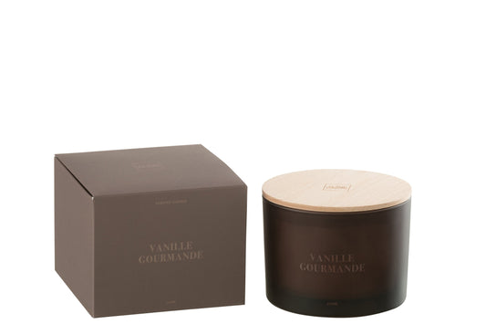 Geurkaars Accords Essentiels Vanille Gourmande-28h