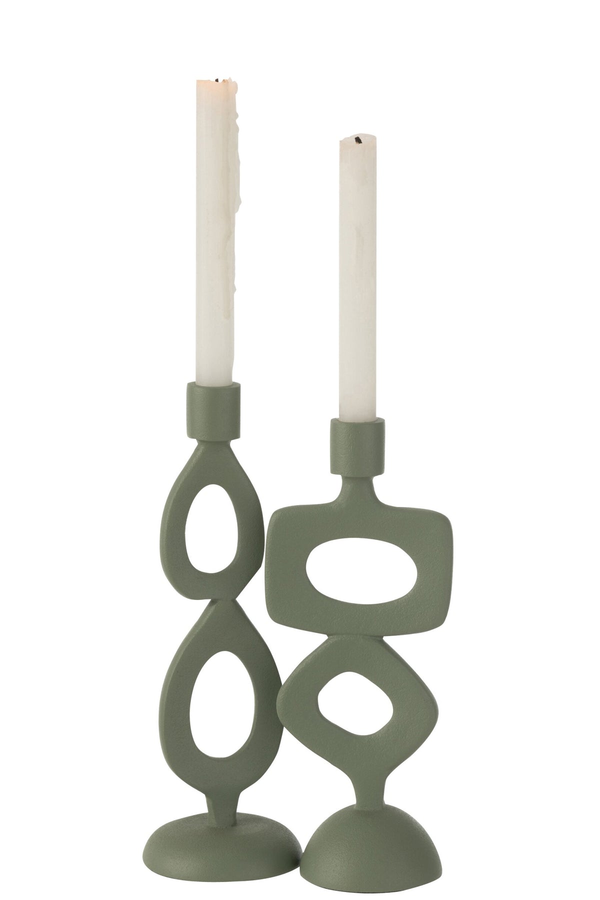 Kaarshouder Ringen Aluminium Groen Assortiment Van 2