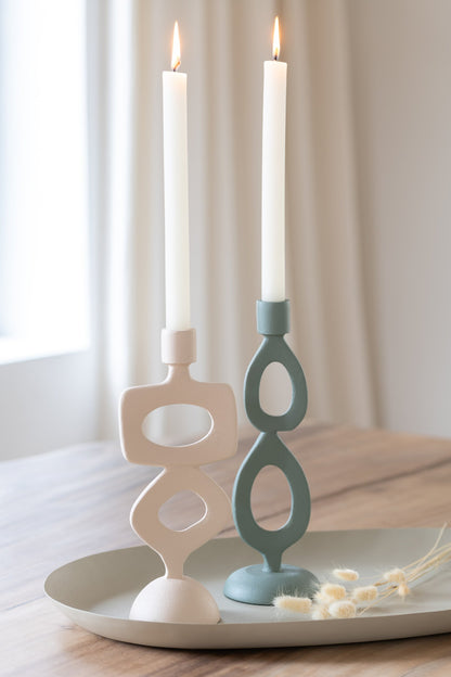 Kaarshouder Ringen Aluminium Groen Assortiment Van 2
