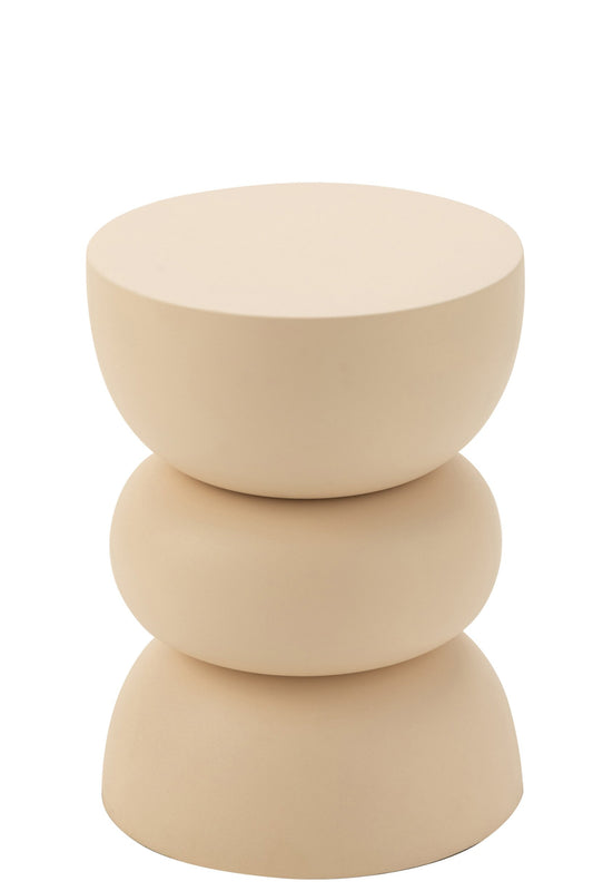 Side Table Lise Iron Beige