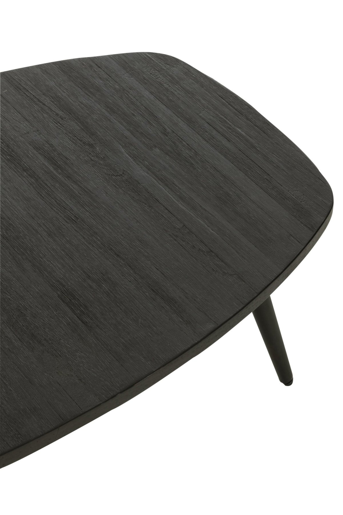 Coffee Table Rectangular Recycle Teak Black
