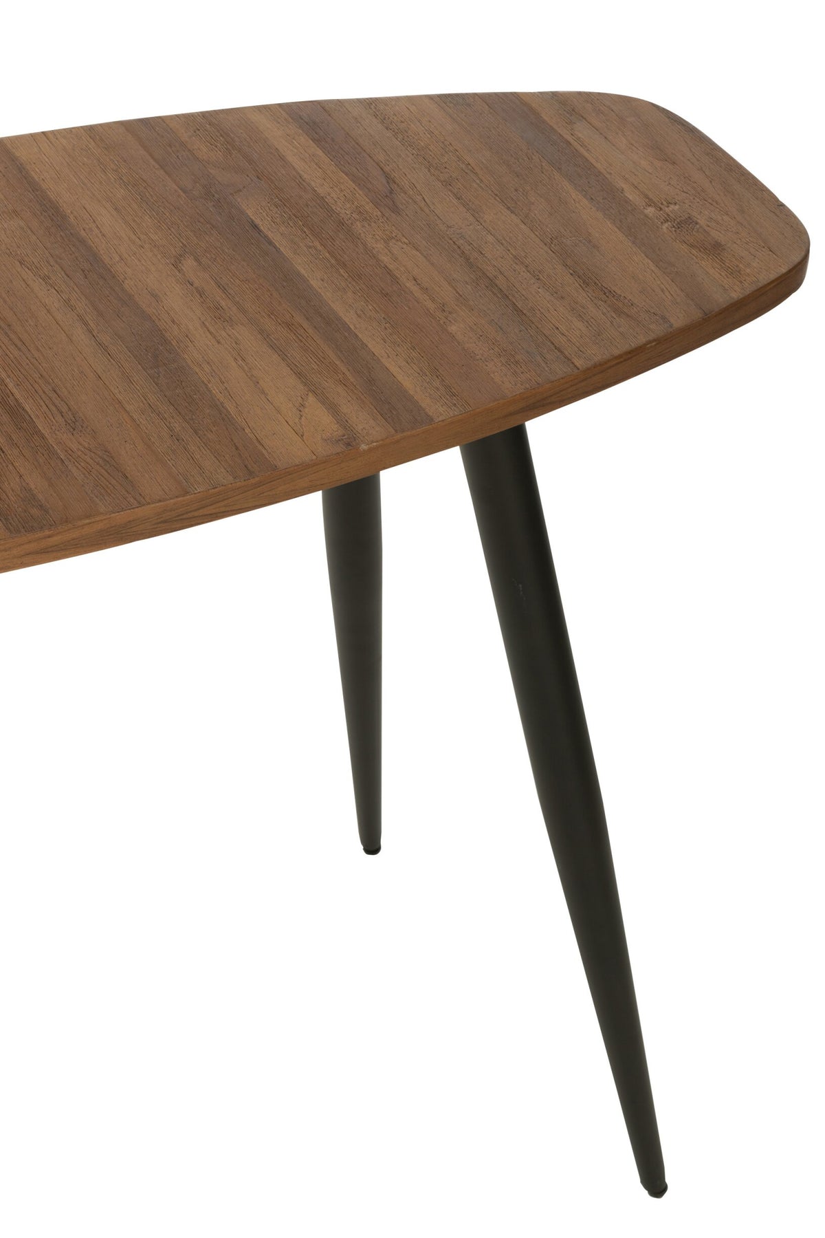 Console Oval Recycle Teak Natural