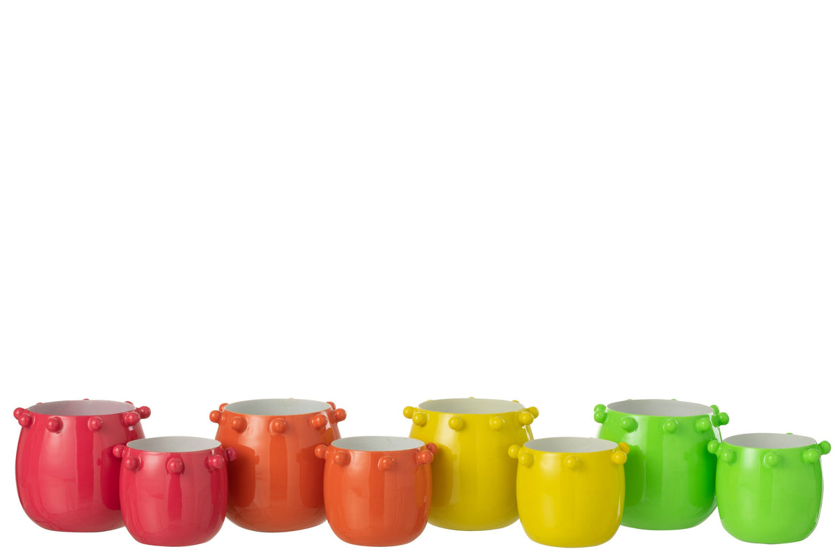 Theelichthouder Cactus Ijzer Mix Large Assortiment Van Vier