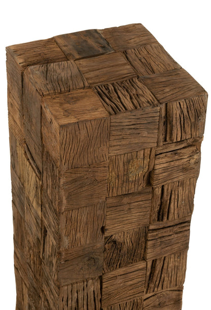 Pillar Wood Natural Medium