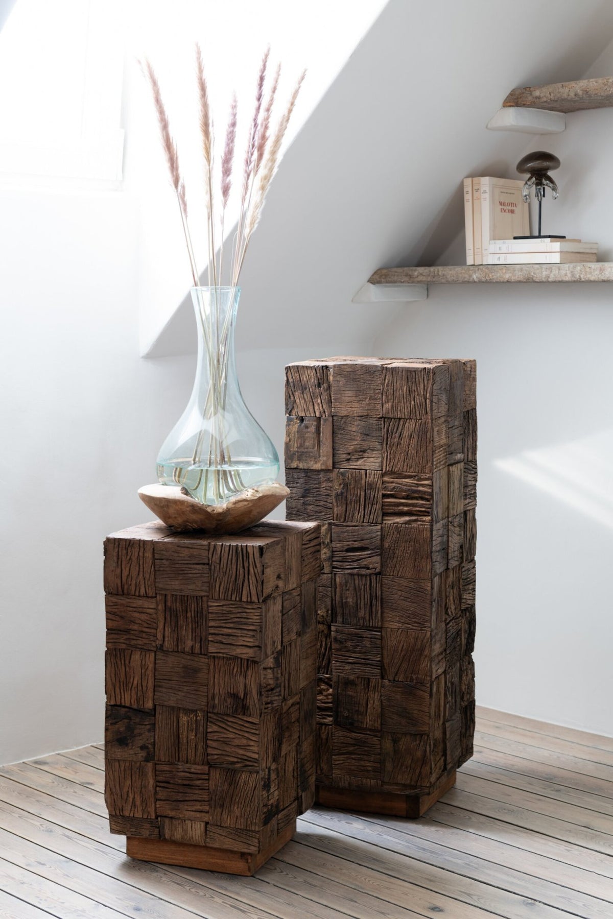 Pillar Wood Natural Medium