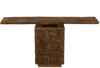 Console Woody Wood Natural