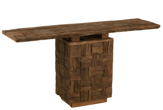 Console Woody Wood Natural