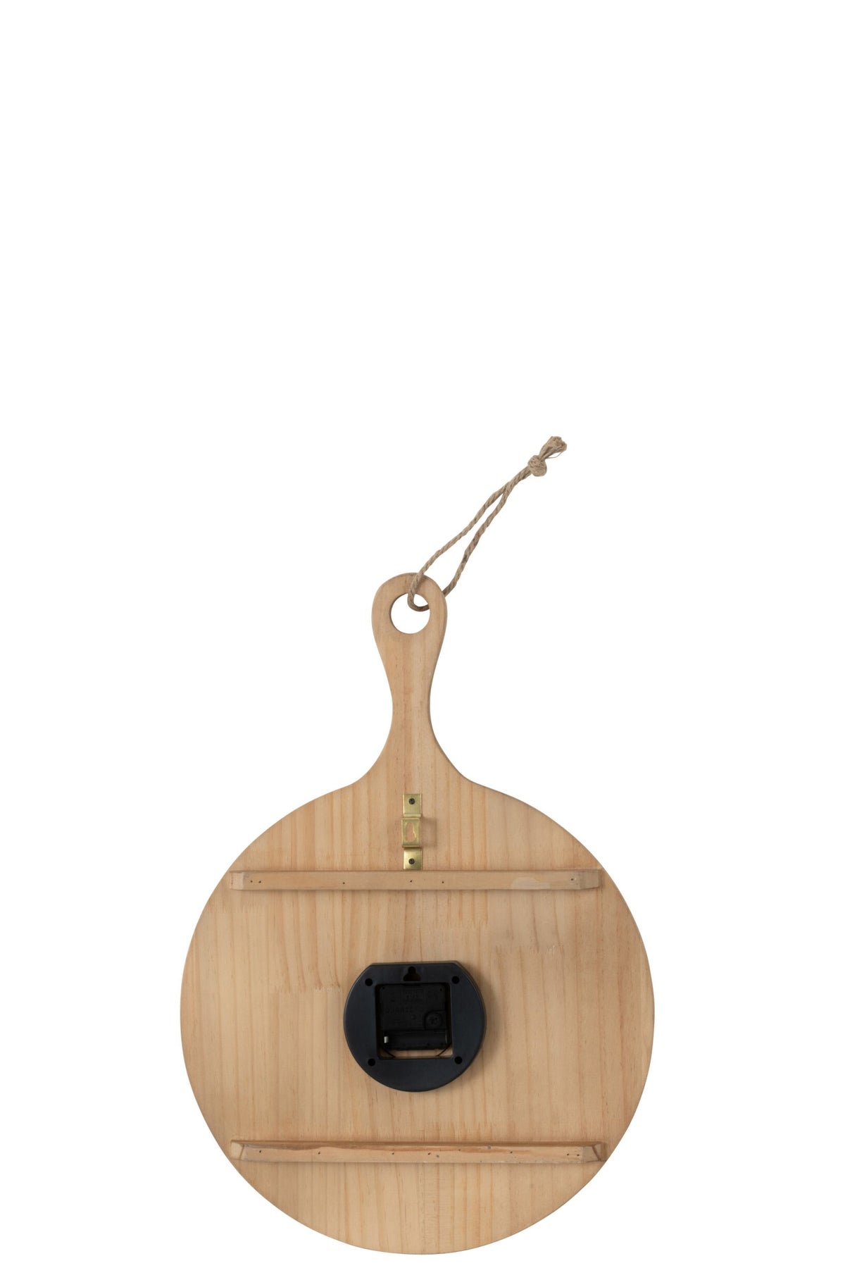 Wall Clock Plan Pinewood Natural Small
