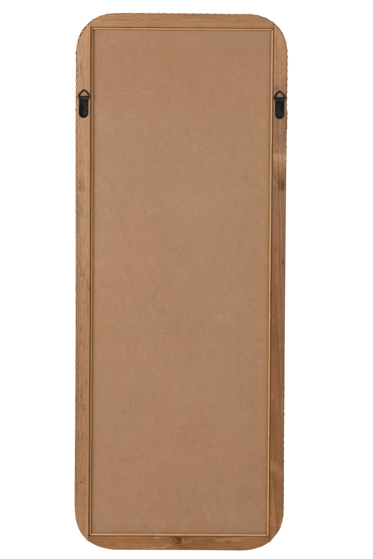 Mirror Rectangle Fir Wood/Glass Natural