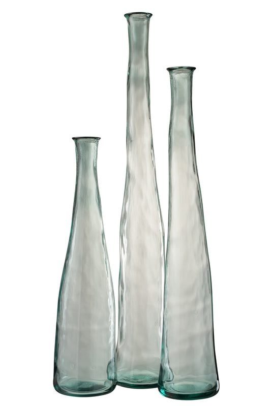 Vase Noah Glass Transparent Large