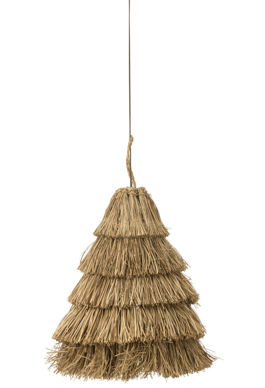 Hanglamp 5 lagen zeegras naturel