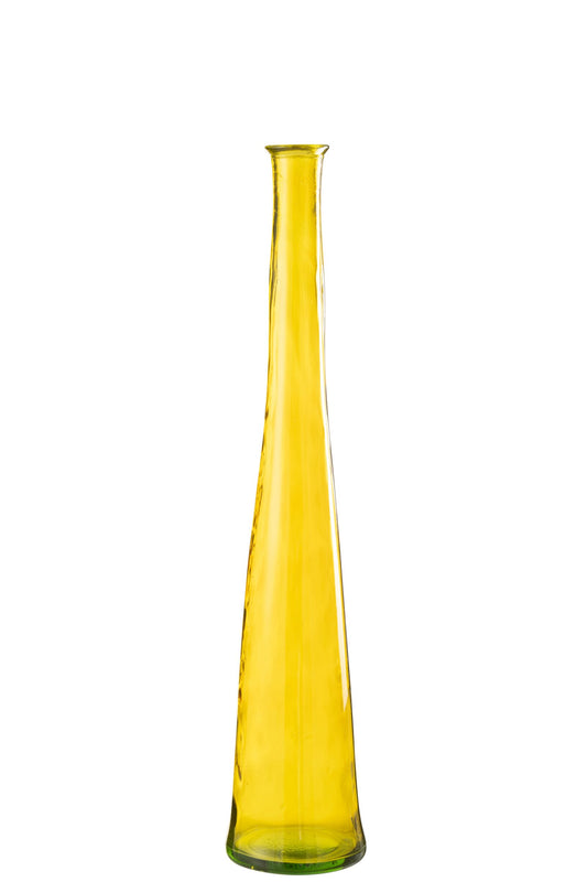 Vase Noah Glass Yellow Medium