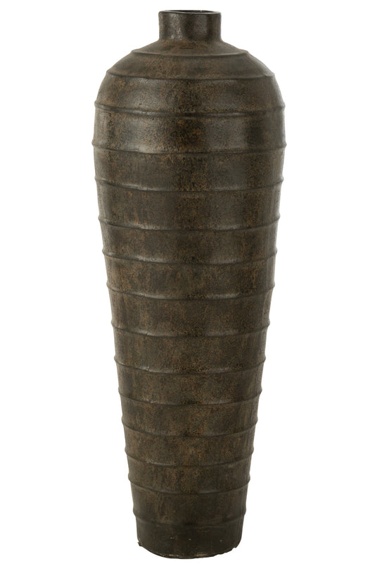 Vase Isabel Cement Brown