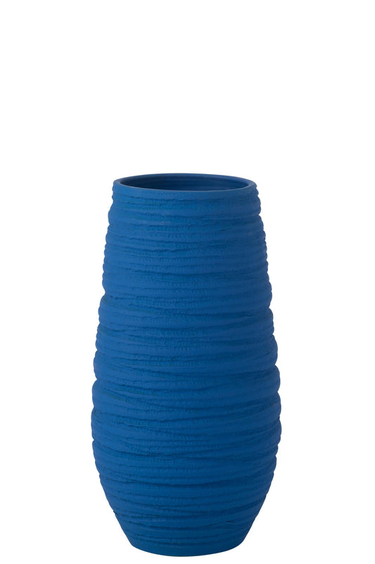 Vase Fiesta Ceramic Blue X-Large