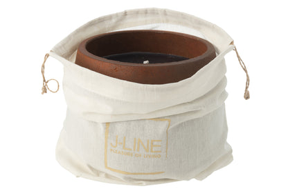 Buitenkaars Cement Bruin Large - 48u
