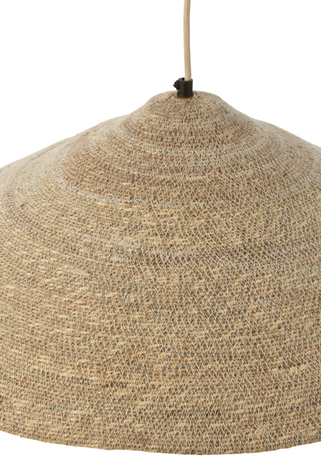 Suspension chapeau Moonj en paille, petite, couleur naturelle