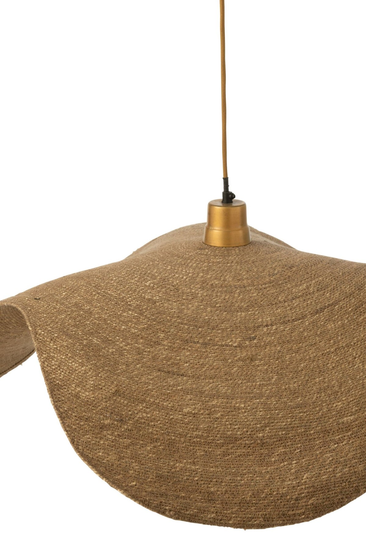 Large natural Moonj pendant lamp