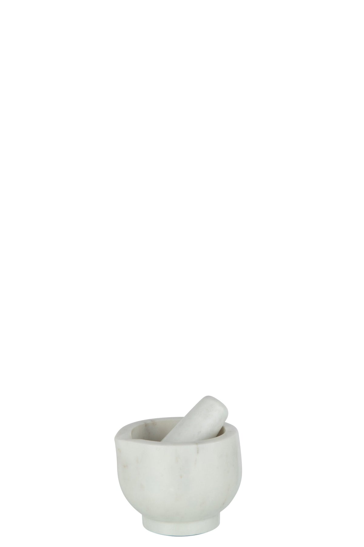 Pilon + pilonnier marbre blanc