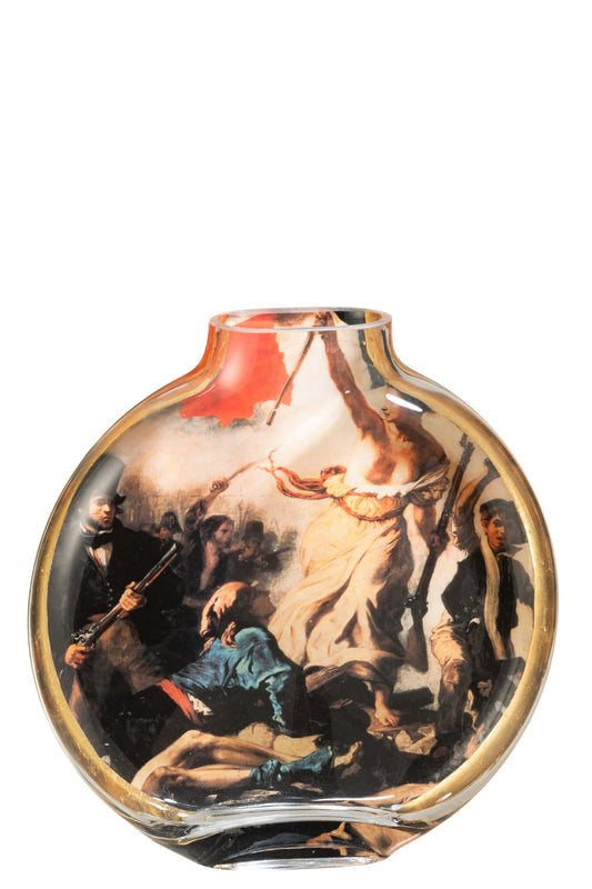 Les Chartistes Vase Inspired By La Liberté Guidant Le Peuple Large