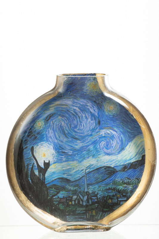 Les Chartistes Vase Inspired By La Nuit Étoilée Large