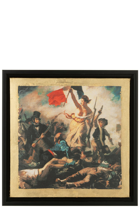 Les Chartistes Impression Inspired By La Liberté Guidant Le Peuple