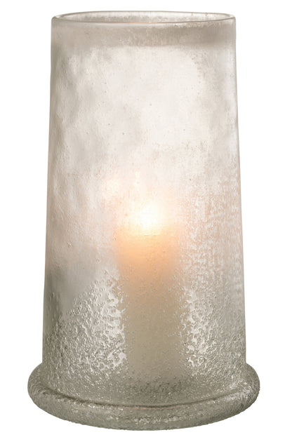 Windlicht Suiker Glas Wit Extra Large