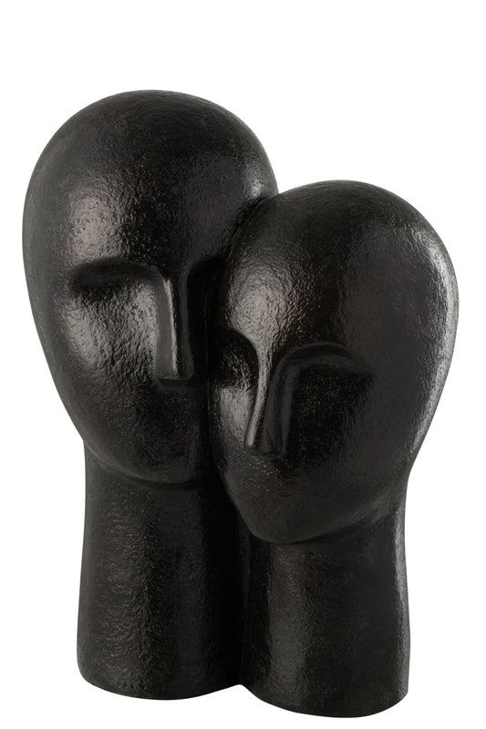 Head Couple Resin Black