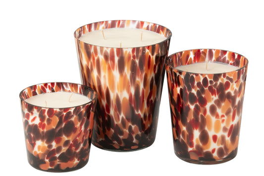 Geurkaars Noa Rood Mix Large-95u