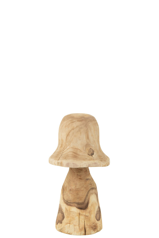 Mushroom Bell Top Natural Medium