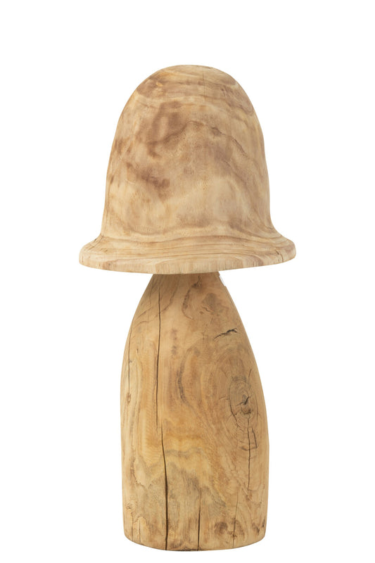 Mushroom Bell Top Natural Extra Large