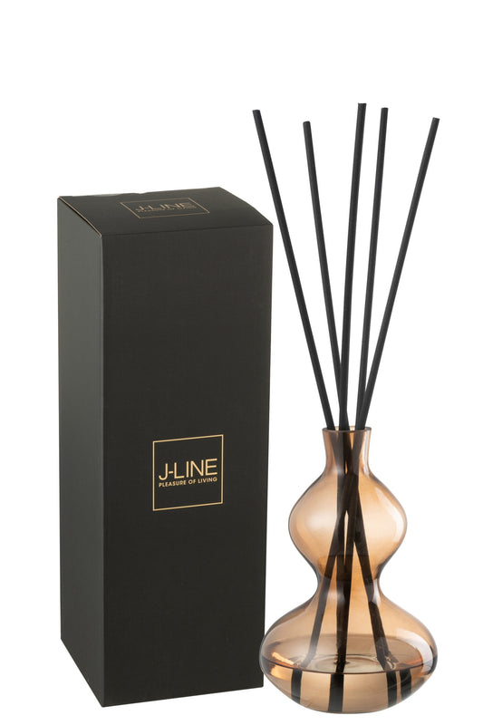 Geurolie Nordic Vetiver Glas Amber Small
