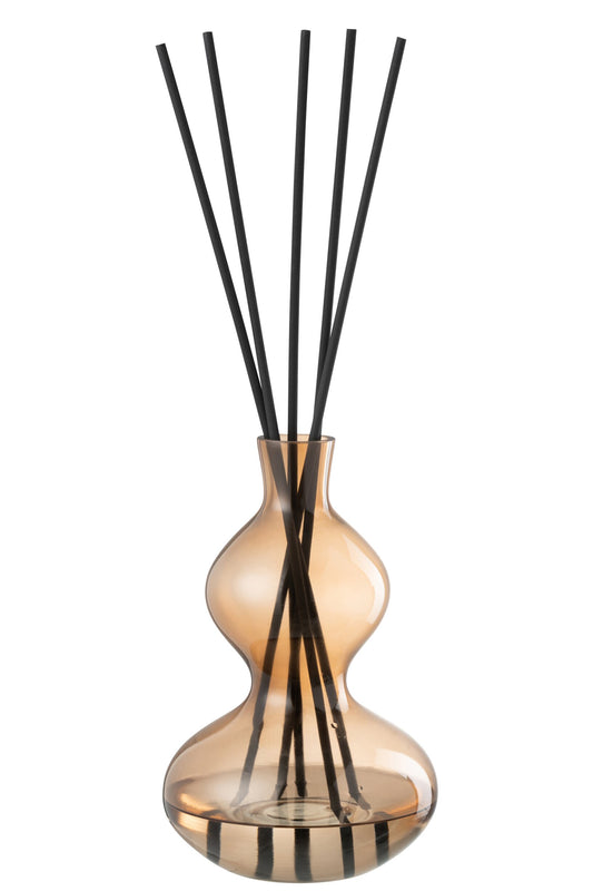 Geurolie Nordic Vetiver Glas Amber Large