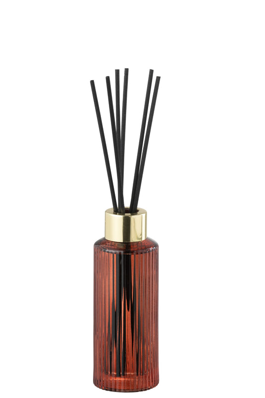 Geurolie Olive&Frank Incense Glas Rood Small