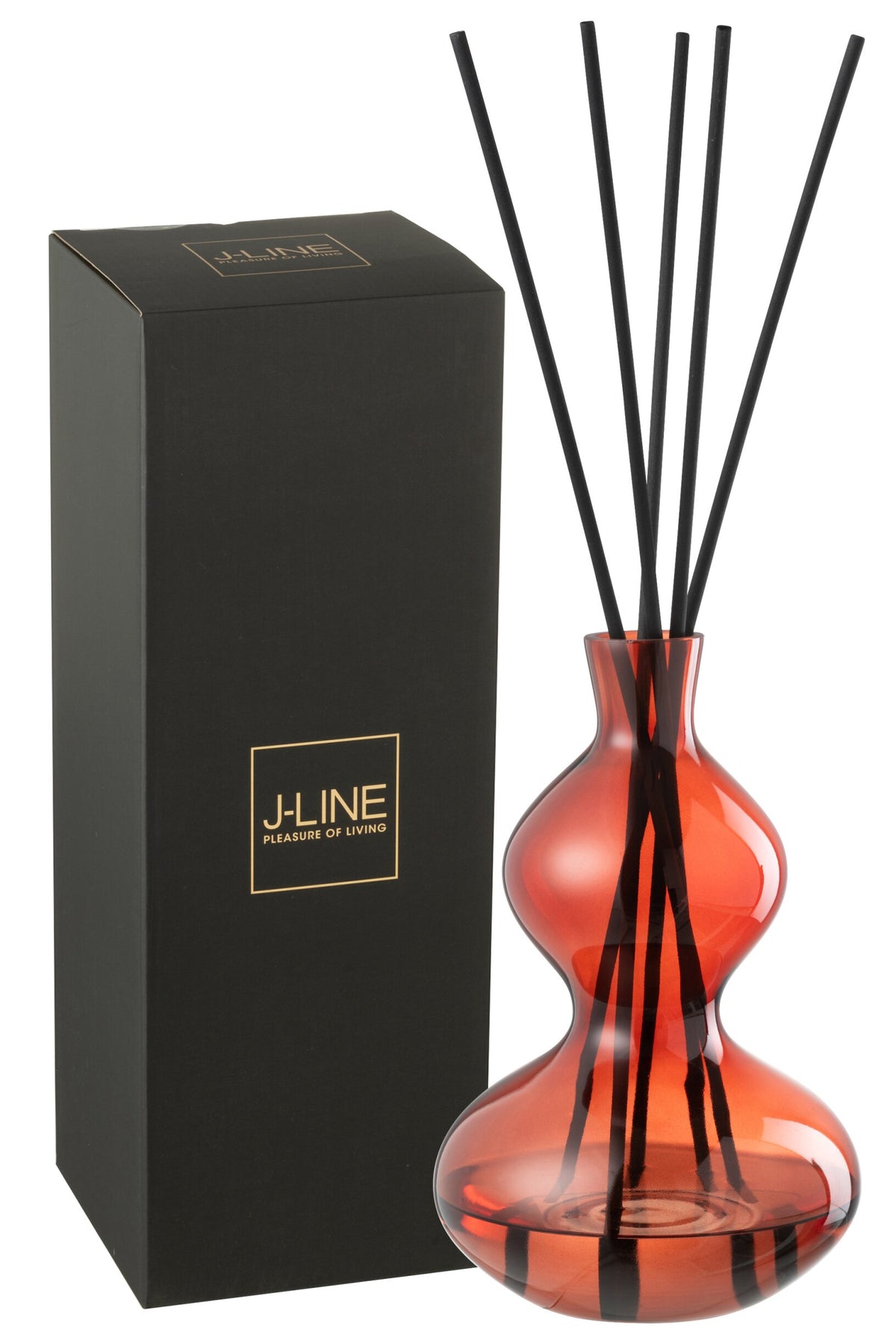 Geurolie Olive&Frank Incense Glas Rood Large