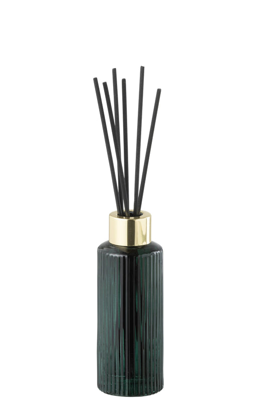 Geurolie Cedar Breeze Glas Donkergroen Small