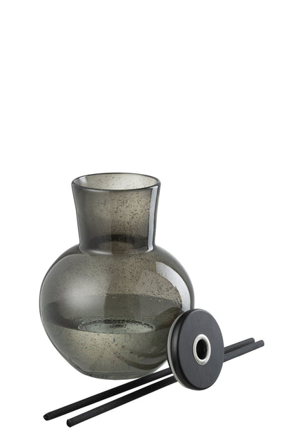 Geurolie Vaas Deksel Olive&Frank Incense Glas Groen