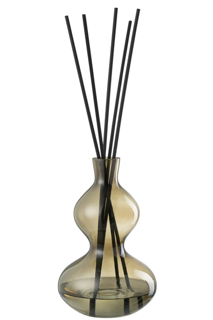 Geurolie Olive&Frank Incense Glas Groen Large