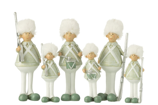 Solder Gun+Drums Resin Green/White Large Assortment Of 3