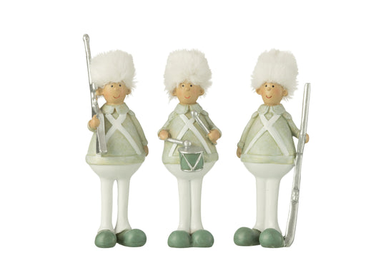 Solder Gun+Drums Resin Green/White Large Assortment Of 3
