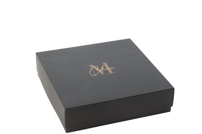 Geurkaars M-Chic Glas Goud/Zwart Extra Large-35u