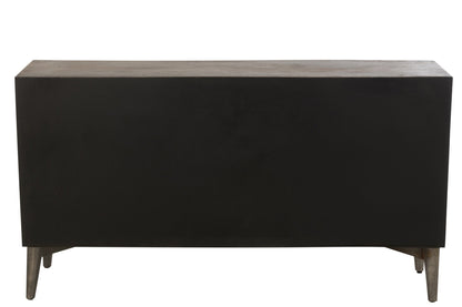 Buffet 4 Doors Mango Wood/Mdf Brown
