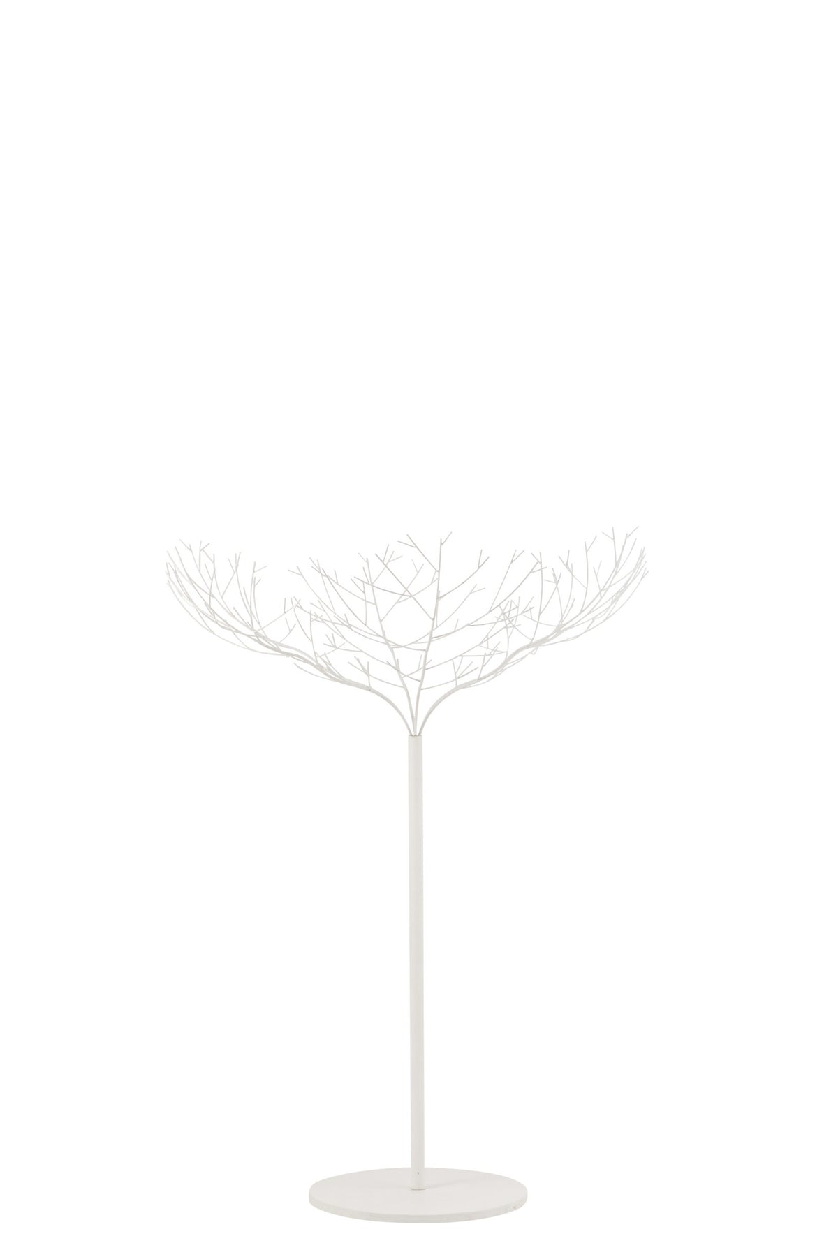 Tree Metal White Medium