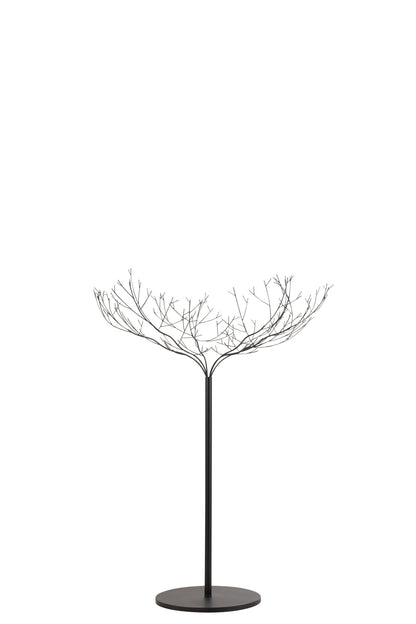 Tree Metal Black Medium