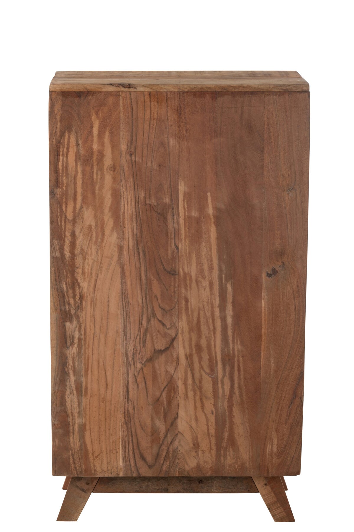 Shelf Retro Recylced Wood/Glass Natural