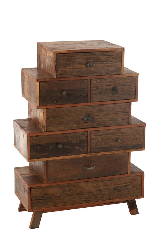 Shelf Vinto Recycled Wood Natural
