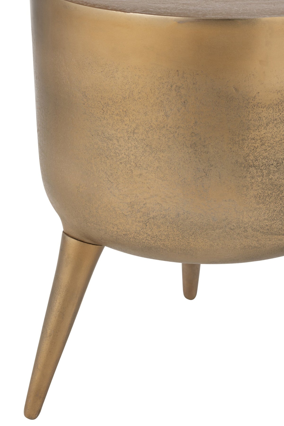 Stool Fone Aluminium Gold