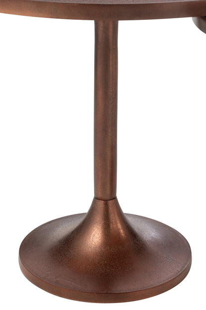 Set Of 2 Tables Aluminium Bronze