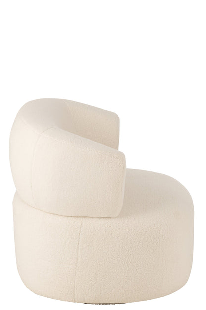 Lounge Seat Universe Foam/Fabric White